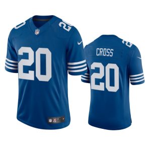 Nick Cross Indianapolis Colts Royal Vapor Limited Jersey