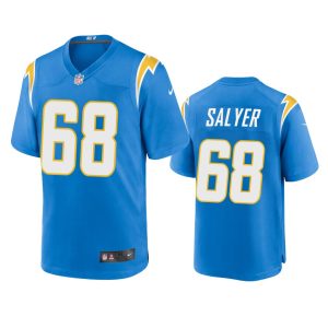 Jamaree Salyer Los Angeles Chargers Powder Blue Game Jersey