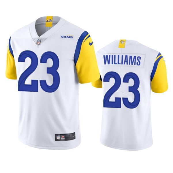 Kyren Williams Los Angeles Rams White Vapor Limited Jersey