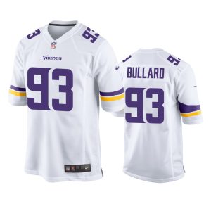 Jonathan Bullard Minnesota Vikings White Game Jersey