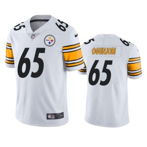 Larry Ogunjobi Pittsburgh Steelers White Vapor Limited Jersey - Men's