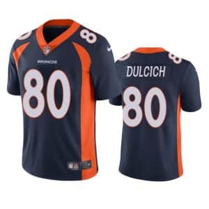 Greg Dulcich Denver Broncos Navy Vapor Limited Jersey