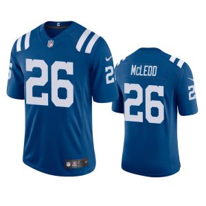 Rodney McLeod Indianapolis Colts Royal Vapor Limited Jersey