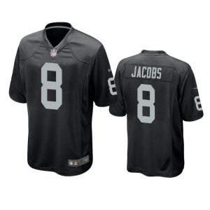 Josh Jacobs Las Vegas Raiders Black Game Jersey