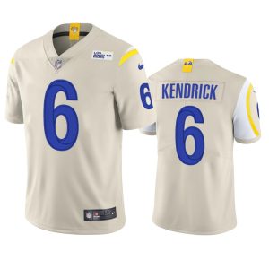 Derion Kendrick Los Angeles Rams Bone Vapor Limited Jersey