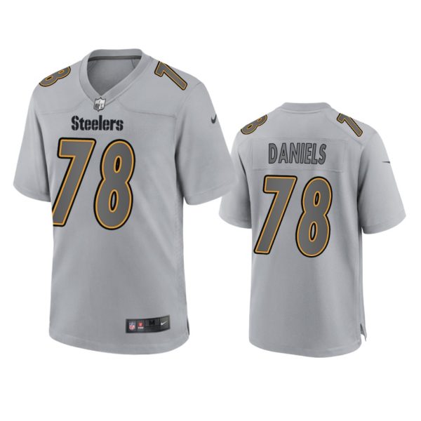James Daniels Pittsburgh Steelers Gray Atmosphere Fashion Game Jersey