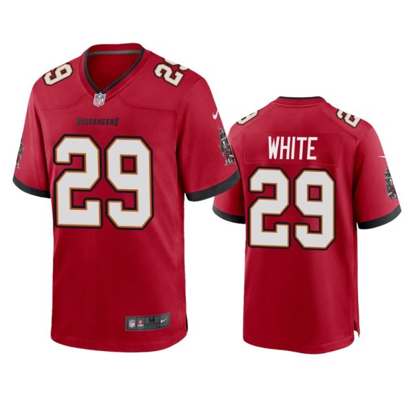 Rachaad White Tampa Bay Buccaneers Red Game Jersey