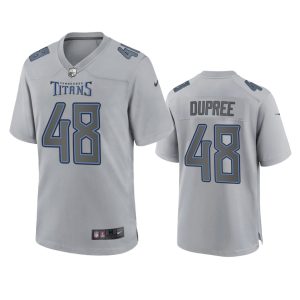 Bud Dupree Tennessee Titans Gray Atmosphere Fashion Game Jersey