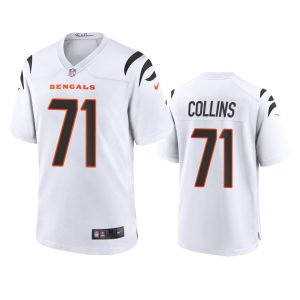 La'el Collins Cincinnati Bengals White Game Jersey