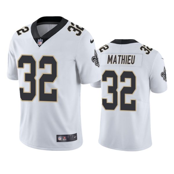 Tyrann Mathieu New Orleans Saints White Vapor Limited Jersey