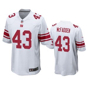 Micah McFadden New York Giants White Game Jersey