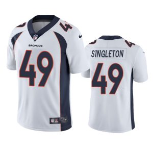 Alex Singleton Denver Broncos White Vapor Limited Jersey - Men's