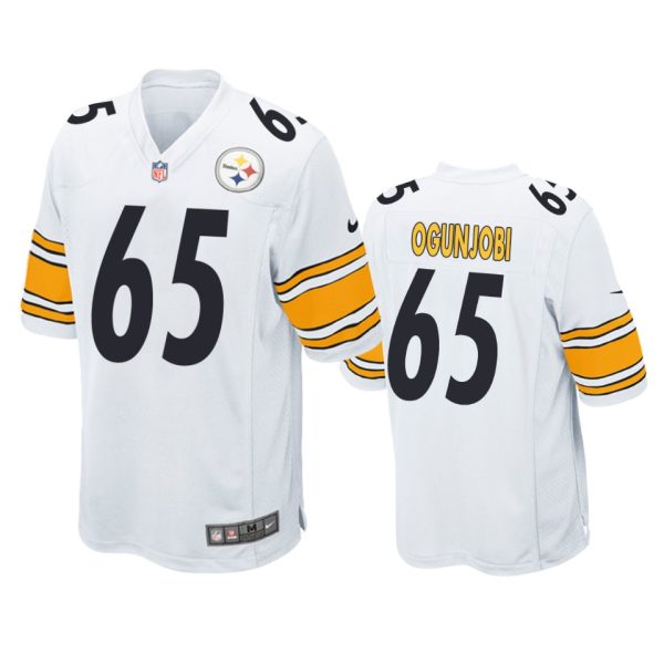 Larry Ogunjobi Pittsburgh Steelers White Game Jersey