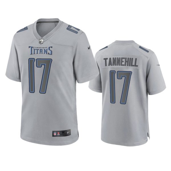 Tannehill Gray Tennessee Titans Ryan Atmosphere Fashion Game Jersey