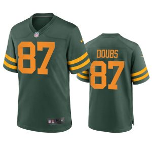 Romeo Doubs Green Bay Packers Green Alternate Game Jersey