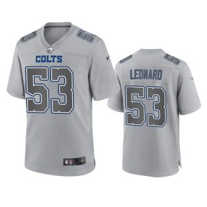 Darius Leonard Indianapolis Colts Gray Atmosphere Fashion Game Jersey