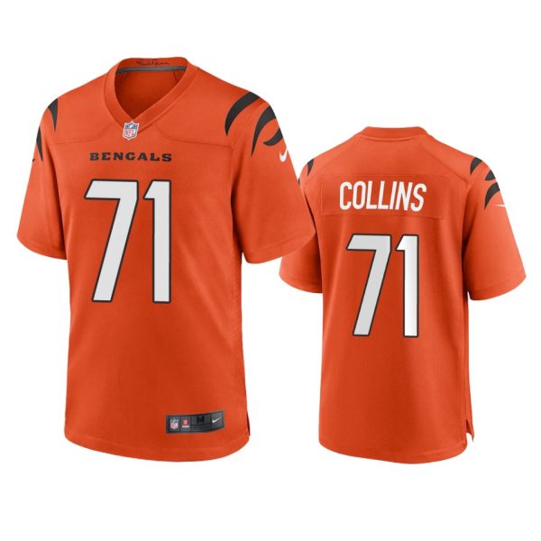 La'el Collins Cincinnati Bengals Orange Game Jersey