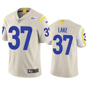 Quentin Lake Los Angeles Rams Bone Vapor Limited Jersey