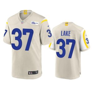 Quentin Lake Los Angeles Rams Bone Game Jersey