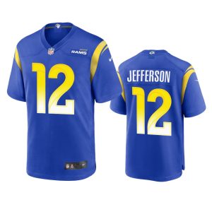 Van Jefferson Los Angeles Rams Royal Game Jersey