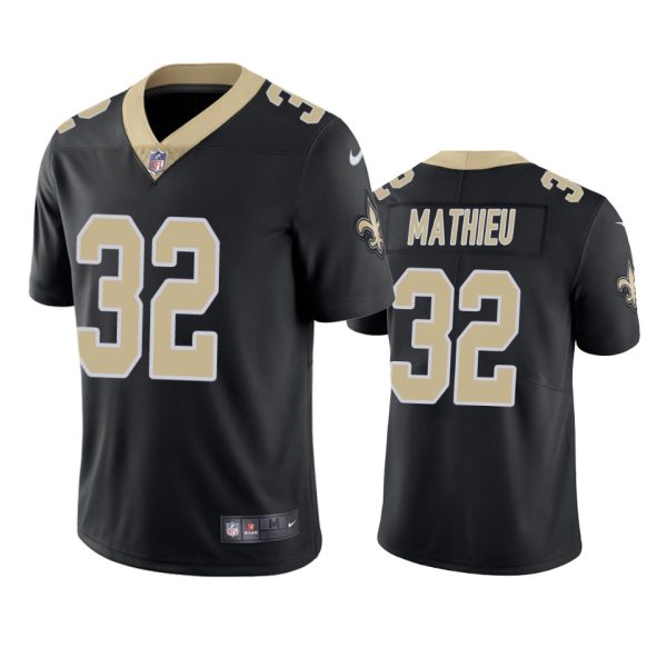 Tyrann Mathieu New Orleans Saints Black Vapor Limited Jersey