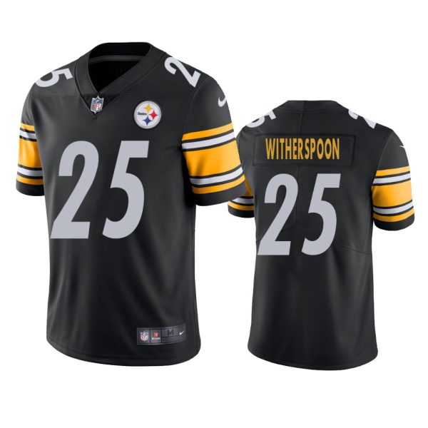 Ahkello Witherspoon Pittsburgh Steelers Black Vapor Limited Jersey