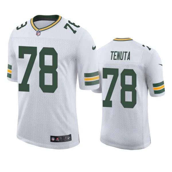 Luke Tenuta Green Bay Packers White Vapor Limited Jersey