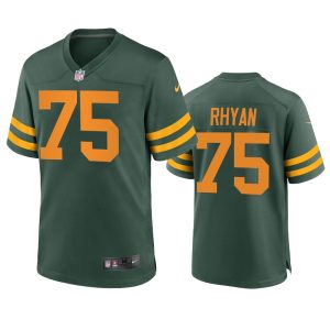 Sean Rhyan Green Bay Packers Green Alternate Game Jersey