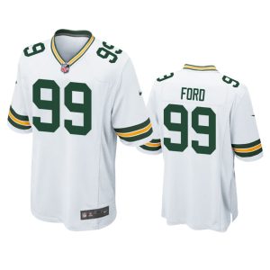 Jonathan Ford Green Bay Packers White Game Jersey