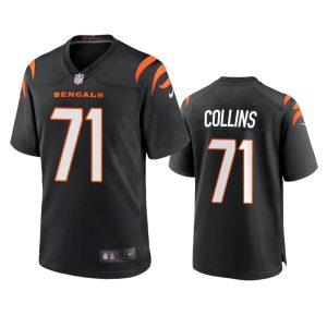 La'el Collins Cincinnati Bengals Black Game Jersey