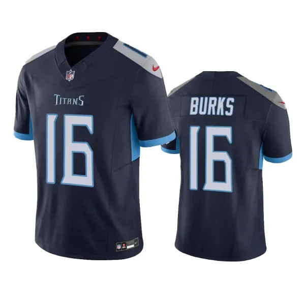 Treylon Burks Tennessee Titans Navy Vapor F.U.S.E. Limited Jersey - Men's