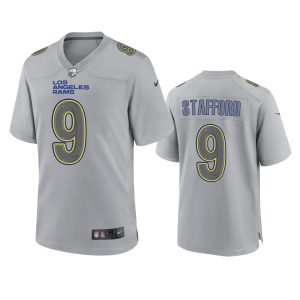Matthew Stafford Los Angeles Rams Gray Atmosphere Fashion Game Jersey