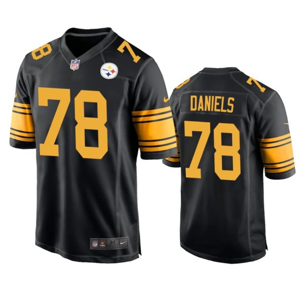 James Daniels Pittsburgh Steelers Black Alternate Game Jersey