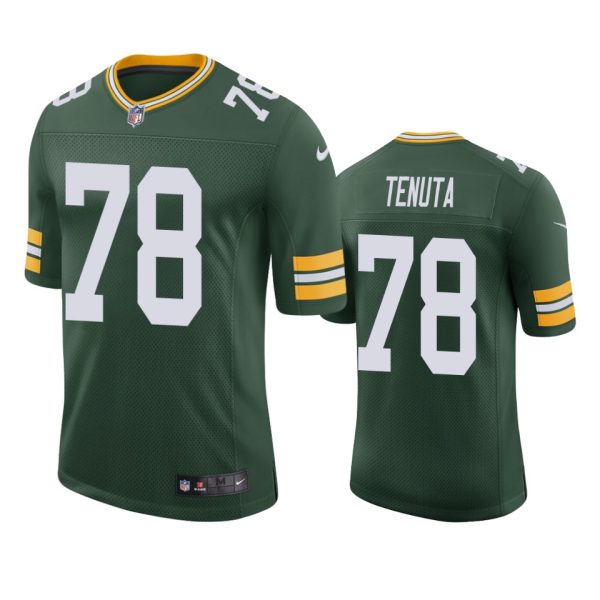 Luke Tenuta Green Bay Packers Green Vapor Limited Jersey