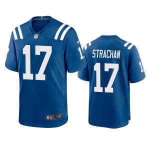 Mike Strachan Indianapolis Colts Royal Game Jersey