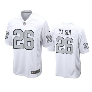 Rock Ya-Sin Las Vegas Raiders White Alternate Game Jersey