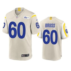 Logan Bruss Los Angeles Rams Bone Game Jersey