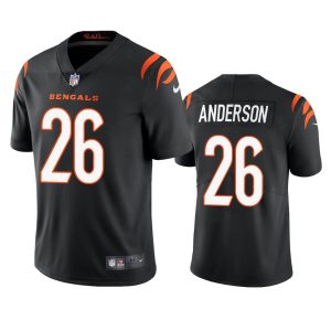 Tycen Anderson Cincinnati Bengals Black Vapor Limited Jersey