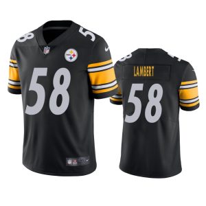 Jack Lambert Pittsburgh Steelers Black Vapor Limited Jersey