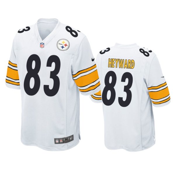 Connor Heyward Pittsburgh Steelers White Game Jersey