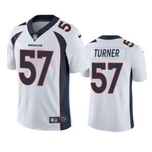 Billy Turner Denver Broncos White Vapor Limited Jersey - Men's