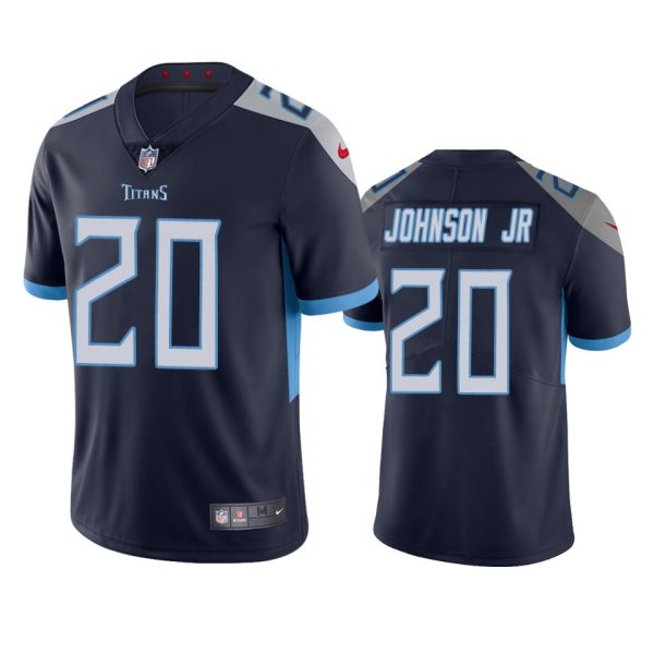 Lonnie Johnson Jr. Tennessee Titans Navy Vapor Limited Jersey