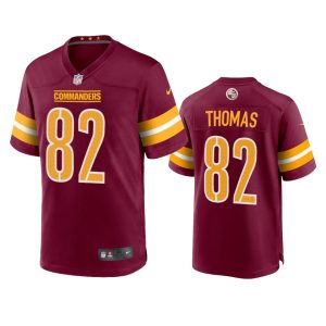 Logan Thomas Washington Commanders Burgundy Game Jersey