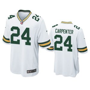 Tariq Carpenter Green Bay Packers White Game Jersey