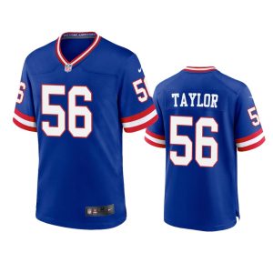 Lawrence Taylor New York Giants Royal Classic Game Jersey