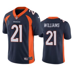 K'Waun Williams Denver Broncos Navy Vapor Limited Jersey - Men's