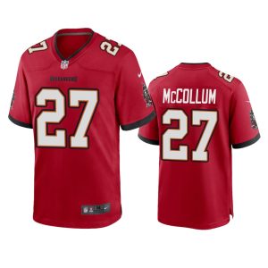 Zyon McCollum Tampa Bay Buccaneers Red Game Jersey