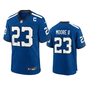 Kenny Moore II Indianapolis Colts Royal Indiana Nights Game Jersey