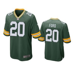 Rudy Ford Green Bay Packers Green Game Jersey