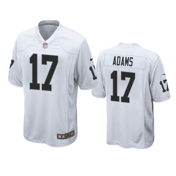 Davante Adams Las Vegas Raiders White Game Jersey